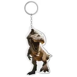ROTH Reflektor-Anhänger Tyrannosaurus braun