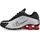 Nike Shox R4 Damen Metallic Silver/Black/Light Crimson 38