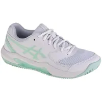 ASICS Gel-Dedicate 8 Clay Sneaker, White/Pale Blue, 40