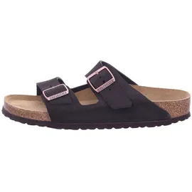 Birkenstock Arizona Mocca Weichbettung Veloursleder Schmal Unisex - Braun 40