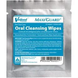 VETFOOD MAXI/GUARD Oral Cleansing Wipes 10 Stk.