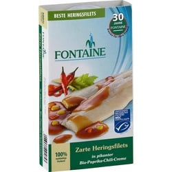 Fontaine Zarte Heringsfilets in Paprika-Chilli-Creme