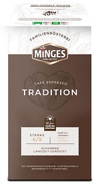 MINGES Café Espresso Tradition Kaffeekapseln Arabica- und Robustabohnen intensiv 520 g
