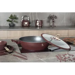 Berlinger Haus Leonardo Collection Flacher Topf mit Deckel, Ø 30 cm