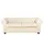 Beliani Sofa Creme Chesterfield