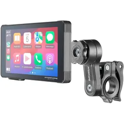 Interphone Sync55 Ridesync Motorrad-Display Smartphone-Spiegelung Infotainment Android Auto Apple Car Play