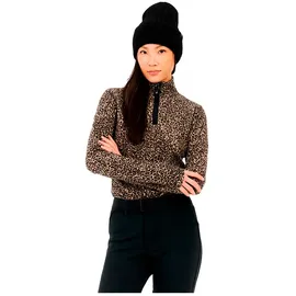 Protest Refuzzy Fleece Mit Halbem Reißverschluss - True Black - M