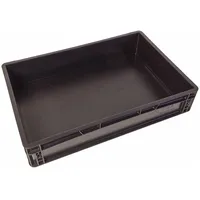 WeTec Lagerbehälter mit Unterfassgriff, ESD, 600 x 400 x