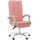 vidaXL Bürostuhl Kunstleder Rosa