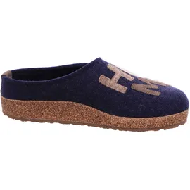HAFLINGER Grizzly Home 731096-79 kapitän Filz für Damen, blau 38