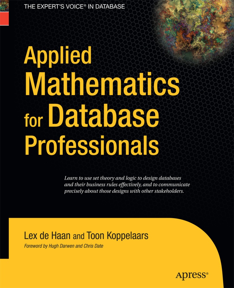 Applied Mathematics For Database Professionals - Lex deHaan  Toon Koppelaars  Kartoniert (TB)