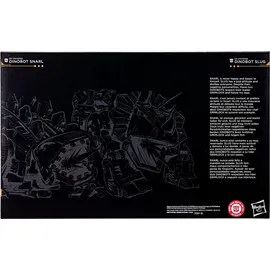 Hasbro Transformatoren Age of the Primes Leader Class Actionfiguren 2er-Pack G2 Universe Dinobots Snarl Slug 19 cm