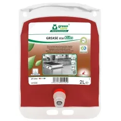 TANA green care GREASE starKliks Küchenreiniger, Hochleistungsküchenreiniger erzielt beste Reinigungsergebnisse, 1 Karton = 2 Beutel à 2 Liter