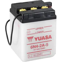 YUASA 6N4-2A-5 Batterie ohne Säurepack