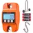 Vevor Kranwaage 400 kg, Digitale Hängewaage mit Gehäuse aus Aluminiumguss & LCD, Wildwaage 100-g-Teilung & 3-Stufiger Anzeige, Zugwaage Fischwaage, geeignet für Landwirtschaft, Jagd & Angeln