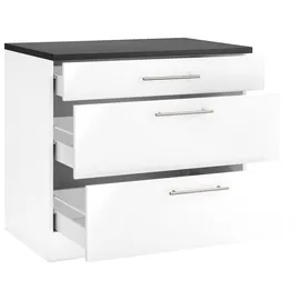 WIHO KÜCHEN Unterschrank »Cali«, 90 cm breit, mit 2 großen Auszügen