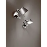 Artemide Tolomeo Faretto ohne Schalter aluminium