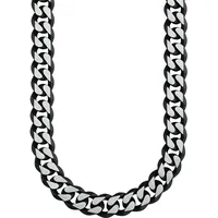 S.Oliver Herren Edelstahl 50 cm schwarz