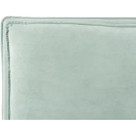 Beliani Bajonna 160 x 200 cm Mintgrün