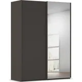 Rauch Schwebetürenschrank TARO 162 x 223 x 69 cm Grau