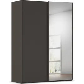 Rauch Schwebetürenschrank TARO 162 x 223 x 69 cm Grau