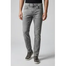 Pepe Jeans Slim-fit-Jeans "SLIM JEANS HATCH", Damen, Gr. 32, Länge 34, grau washed, Denim/Jeans, Obermaterial: 84% Baumwolle, 15% Polyester, 1% Elasthan, slim fit, Jeans Slim-fit-Jeans, mit Regular Waist