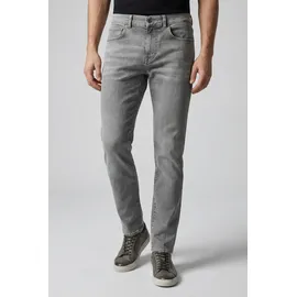 Pepe Jeans Slim-fit-Jeans "SLIM JEANS HATCH", Damen, Gr. 32, Länge 34, grau washed, Denim/Jeans, Obermaterial: 84% Baumwolle, 15% Polyester, 1% Elasthan, slim fit, Jeans Slim-fit-Jeans, mit Regular Waist