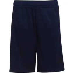 ADIDAS Kinder Shorts B TI HEATH SHO, DKBLUE/BLACK, 140