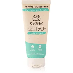Suntribe Mineral Sunscreen Sonnencreme mit Mineralien SPF 30 100 ml
