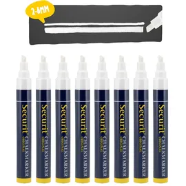Securit Kreidemarker 2 - 6 mm, - 8 Stück