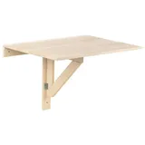 Astigarraga Klapptisch 79,5 x 59 x 59 cm Beige/Braun