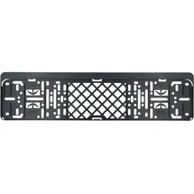 Carpoint Kennzeichenhalter schwarz