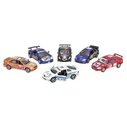 GOKI 12188 Street racers, Spritzguss, 1:36. 6-fach sortiert