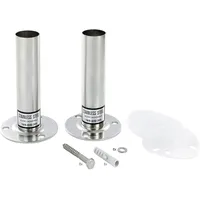 Steinbach Flanschsatz Edelstahl silber