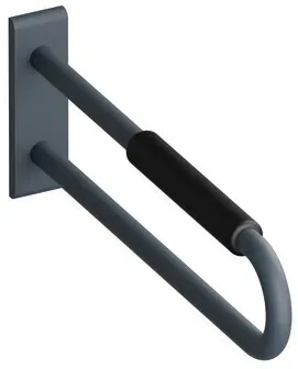 HEWI Serie 477/801 Wandstützgriff - anthrazitgrau