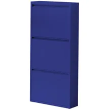 [en.casa] Sokndal 50 x 104 x 15 cm Nachtblau / blau