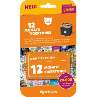 Tiger Media Tigertones Ticket 12 Monate