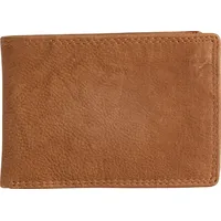 Josephine Osthoff Handtaschen-Manufaktur Josephine Osthoff Geldbörse Herren Portemonnaie Kreditkartenetui klein KleinGeldbörse Damen slim Münzbörse Geldbeutel mit Münzfach echt Leder ... - Braun