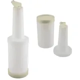 APS Vorratsflasche transparent Ø 9 cm 33 cm 0,85 l