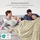 Blumtal Kuscheldecke 150 x 200 cm Beige