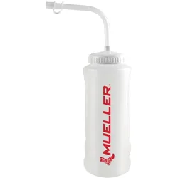 Mueller Trinkflasche Natur mit Trinkhalm 1 St