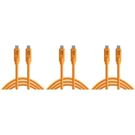 Tether Tools USB-C zu USB-C 4,60 m Orange