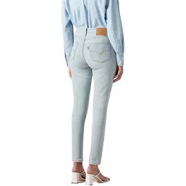 Levi's 721 High Rise Skinny aus leichtem Bleached Denim W27 / L30
