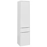 Villeroy & Boch Subway 3.0 Hochschrank C59000VE 40x171x36,2cm, Schanier links/Griff Aluminium glänzend, Brilliant white