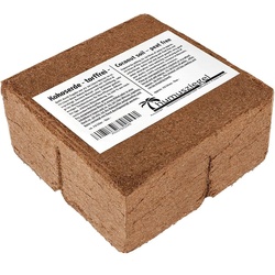 Humusziegel Blumenerde 70L Kokoserde für Hochbeeterde, 70L Kokoserde für Hochbeeterde – gepresste Kokos Ziegel