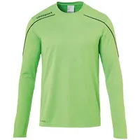 Uhlsport Stream 22 Langarm Trikot, Fluo grün/Schwarz, 140