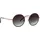 Marc O'Polo Sonnenbrille MARC O'POLO "Modell 508001", Damen, rosé, navy, leicht glänzend, metallic, Sonnenbrillen Sonnenbrille, Form Rund, Logoschriftzug auf Bügel, Kombifassung