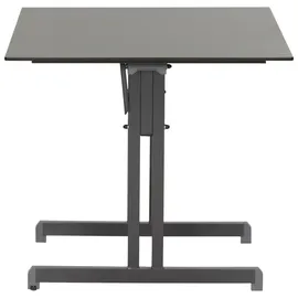 Alco Gartentisch 80 x 80 x 71 cm Anthrazit