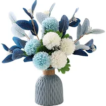 OEM Künstliche Blumen mit Vase, Künstliche Hortensien-gestecke für Zuhause, Garten, Party, Hochzeit, Dekoration
