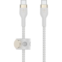 Belkin BoostCharge Pro Flex USB-C/USB-C Kabel 1.0m weiß (CAB011bt1MWH)